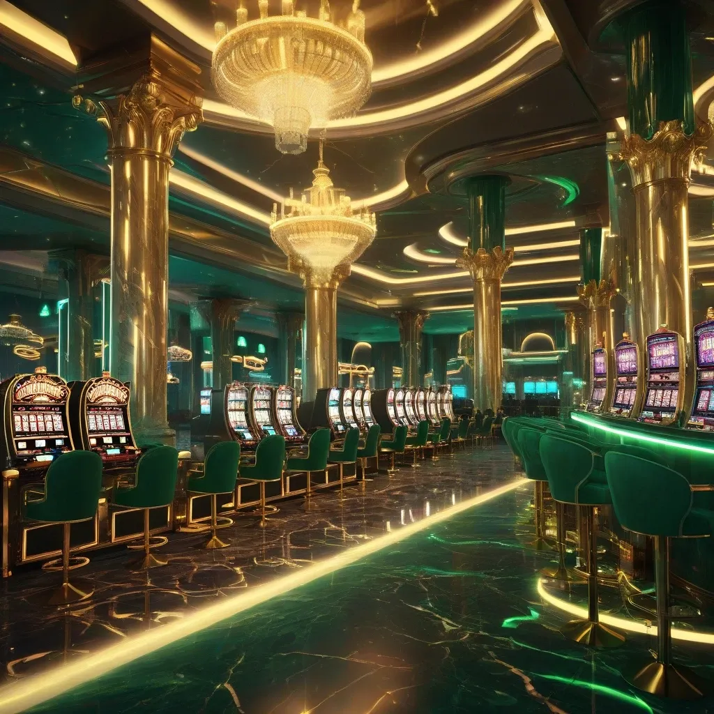 Casino Slot Machines Glow